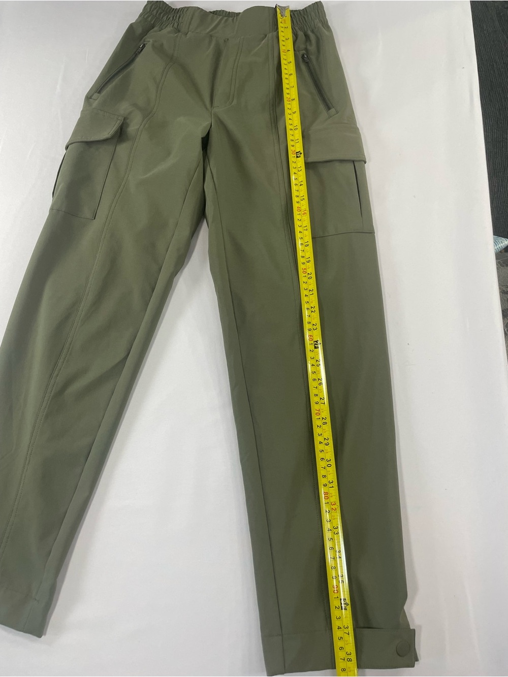 Mondetta Olive Green Wide-Leg Cargo Pants - Picture 11 of 14